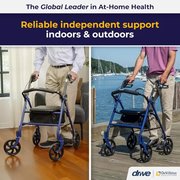 4-Wheel Multifunctional Walker