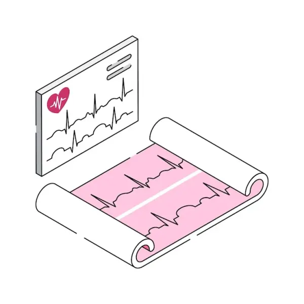 ECG Roll 80mm 3 Channel