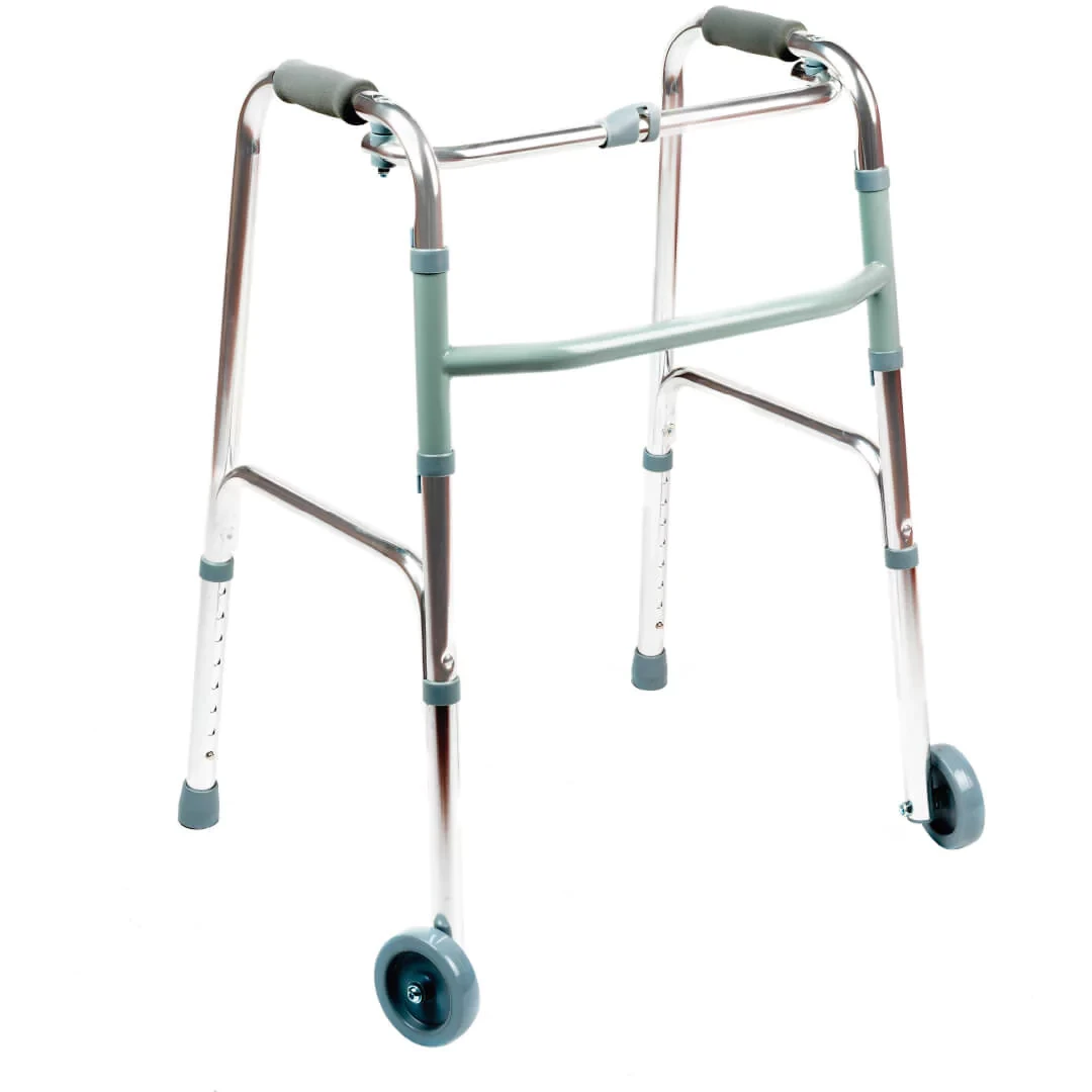 Folding Walker With Wheels