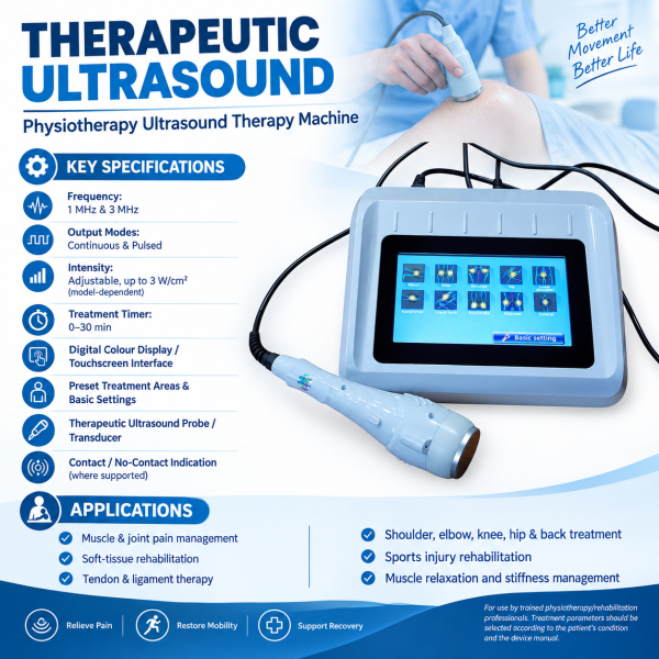 Professional Ultrasound Therapy Machine – Model: 001