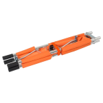 Portable Metal Mountain Rescue Folding Stretcher Emergency with Bag