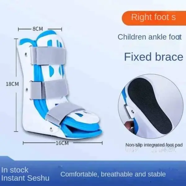 Foot and Ankle Joint Protection Brace Ankle Fracture Brace Foot Rest Rehabilitation Fixer
