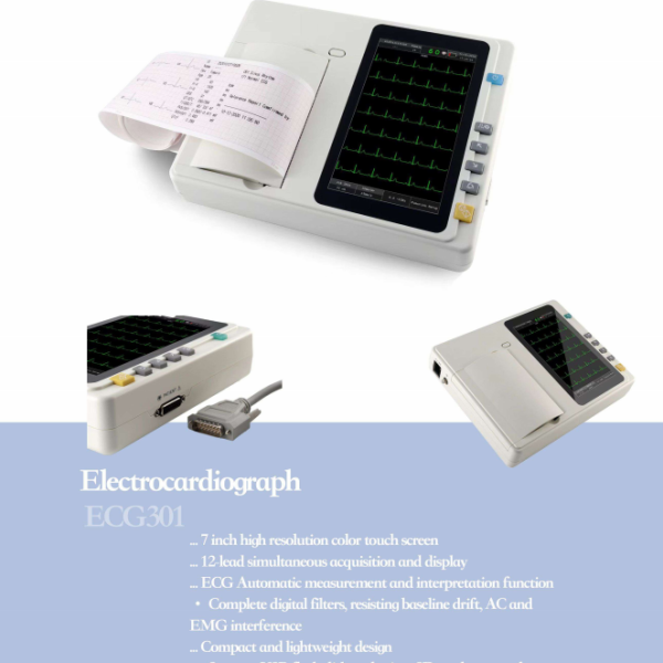 TEC-350 3 Channel ECG Machine