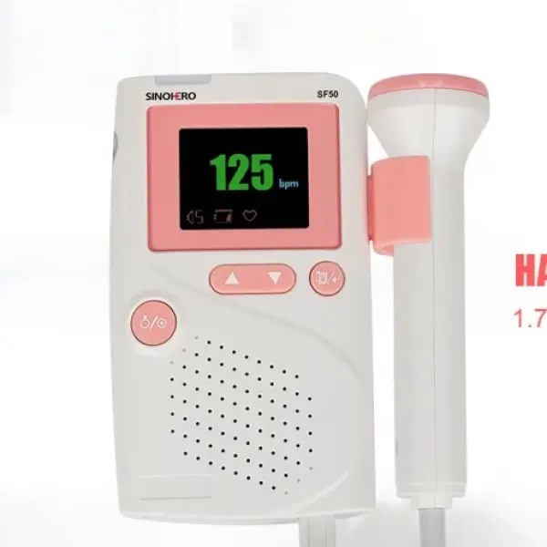 Handheld Fetal Doppler Rechargeable with graph